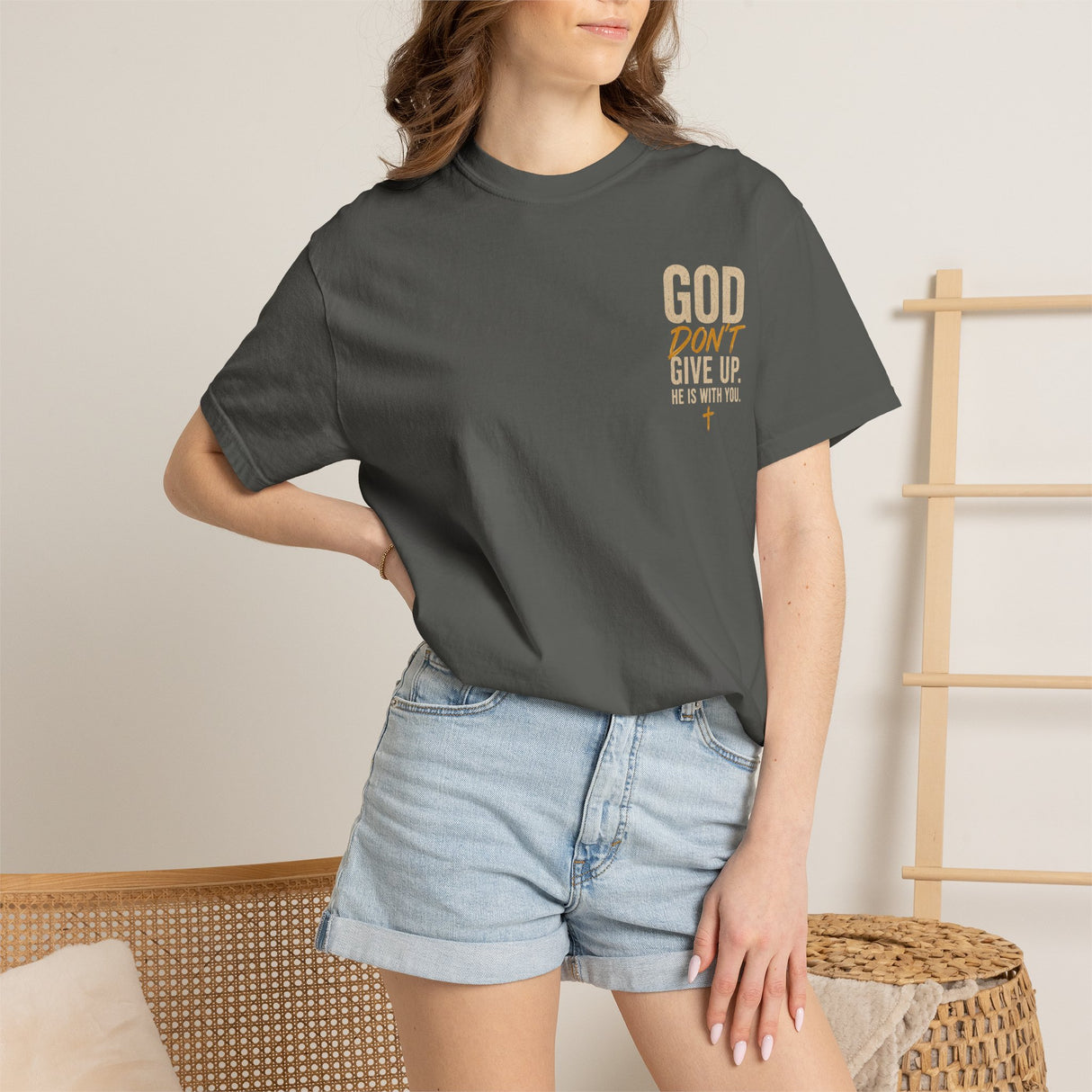 God Don't Give Up Tee