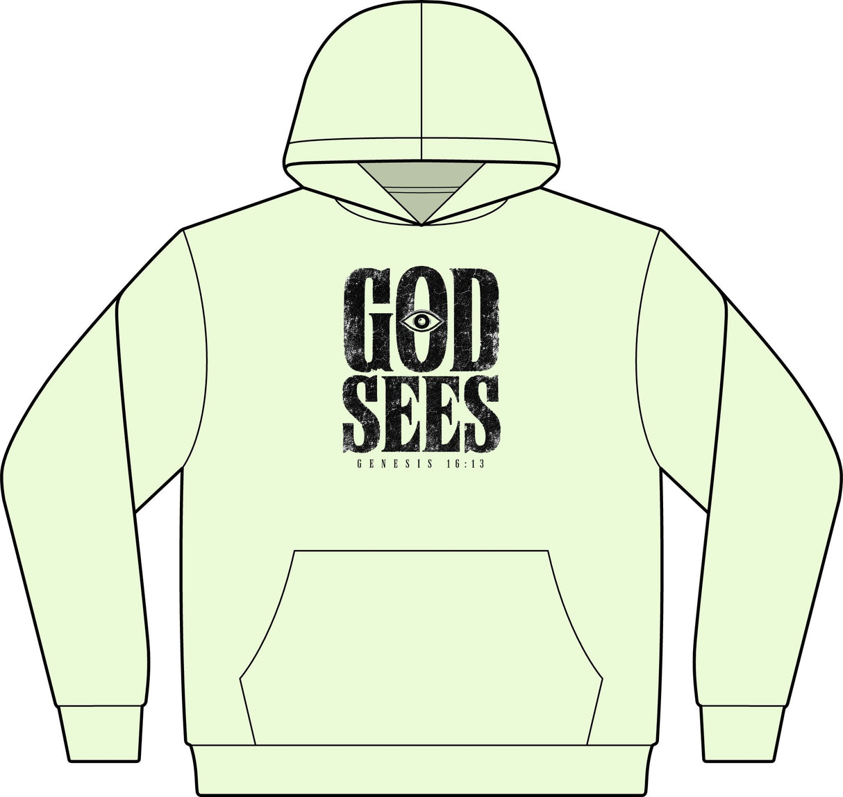 God Sees Hoodie